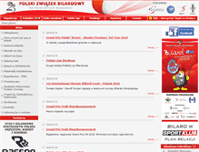 Tablet Screenshot of bilard-sport.pl